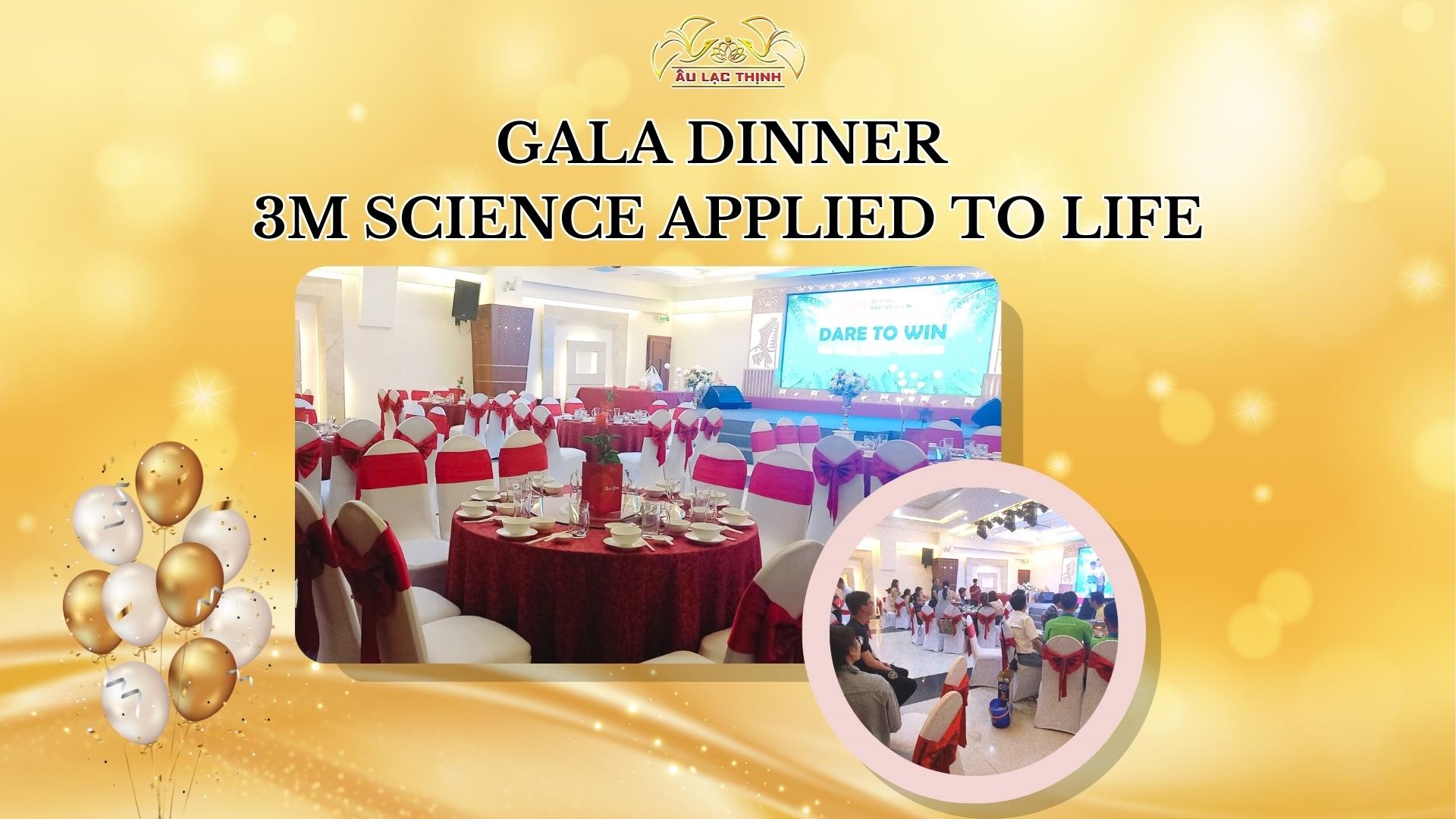 GALA DINNER 3M SCIENCE APPLIED TO LIFE